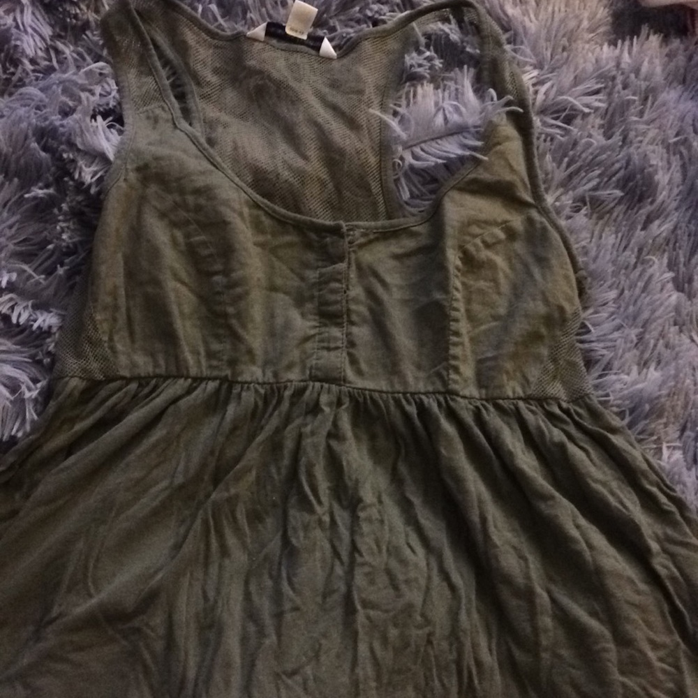 Forest green tunic